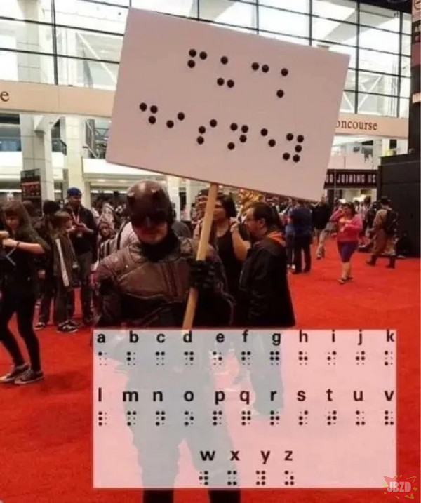 Szybka nauka alfabetu braille'a