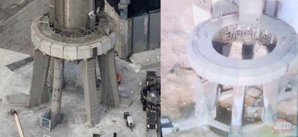 Starship zjadł beton i ziemie po starcie spod stopnia zero
