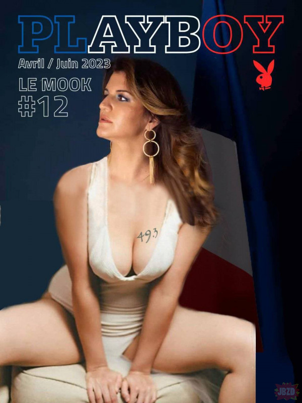 Marlene Schiappa, urzędująca francuska minister wzięła udział w sesji dla Playboy'a