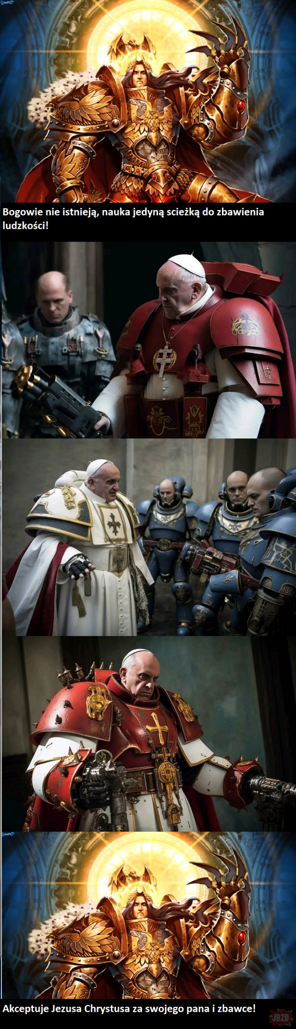 Kiedy Warhammer spotyka papieża