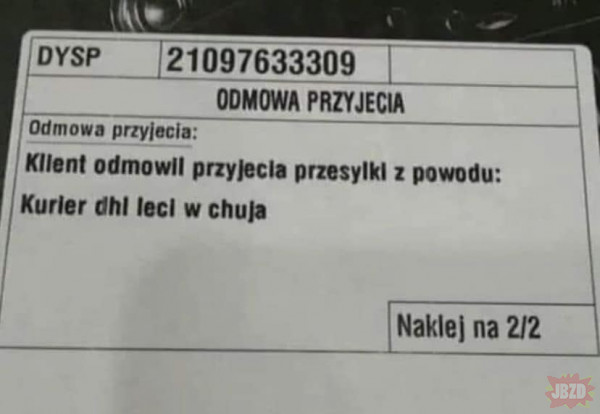 DHL - czasem gorsi od Poczty Polskiej