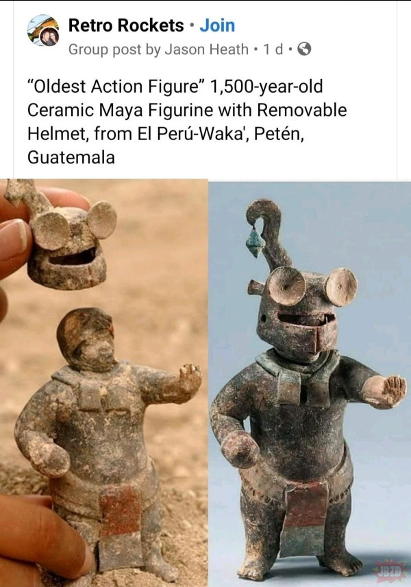 1500 letnia figurka ze zdejmowanym hełmem