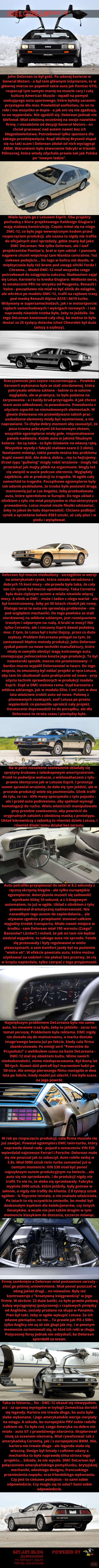 DeLorean DMC-12 [1981]