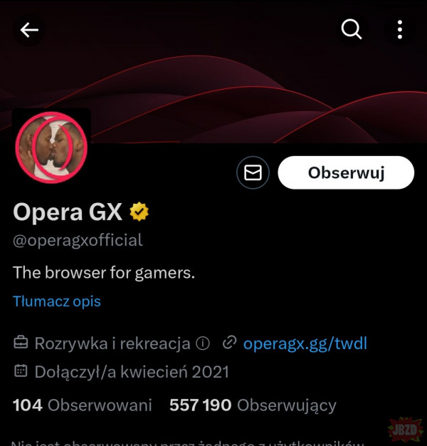 The browser for gaymers.
