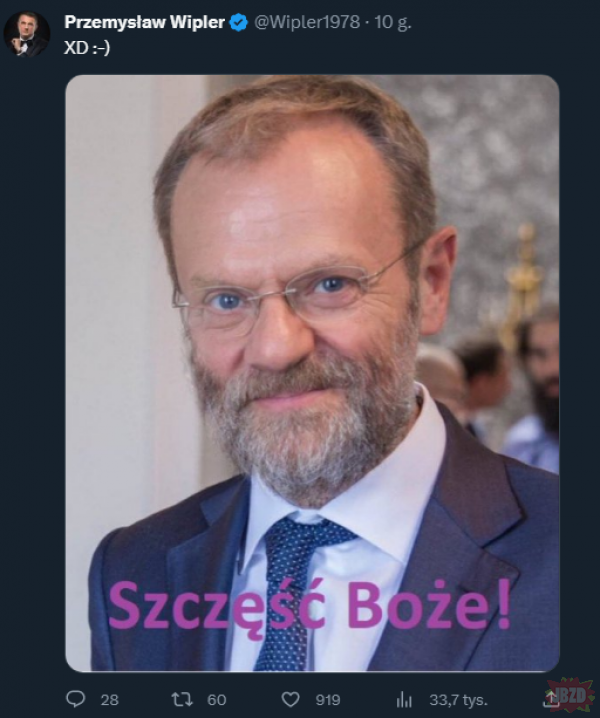 Błąd w polskiej scenie politycznej.