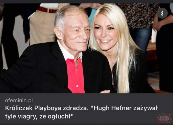 Legenda o niemym Hugh Hefnerze, który tak