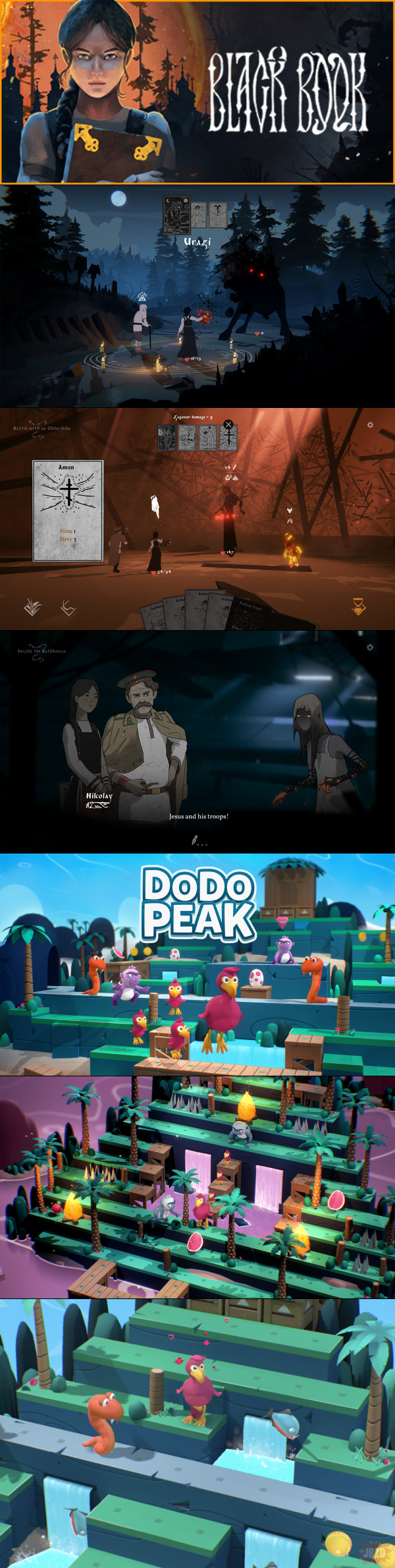 Black Book i Dodo Peak za darmo w Free Games Store