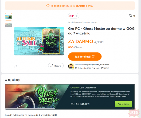 Ghost Masters - GOG