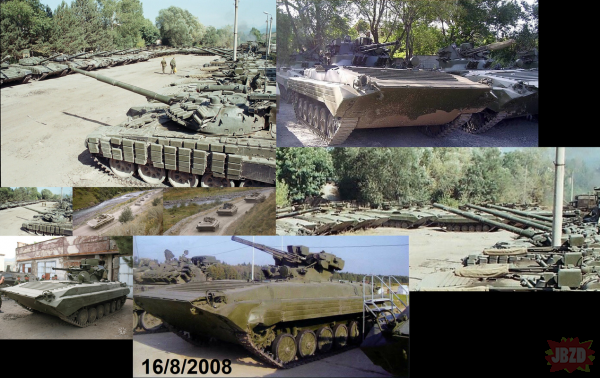 Ruskie wygrzebują z magazynów coraz ciekawszy sprzęt... Ex-gruziński BMP-1U Szkwał zniszczony na Ukrainie