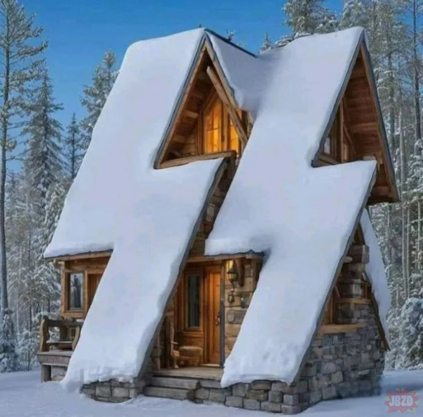 Idealny domek w górach