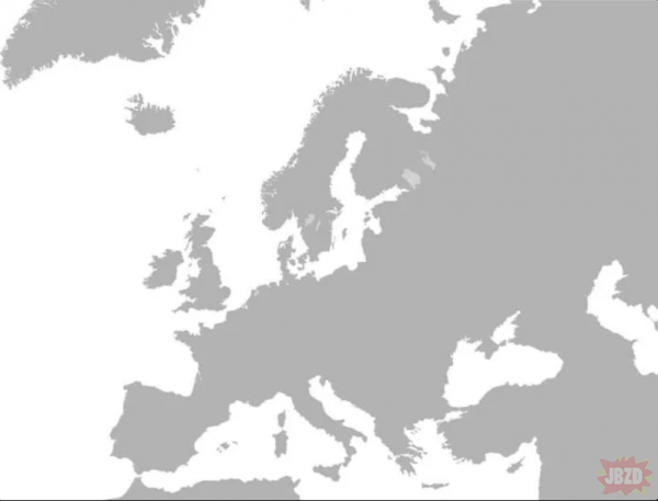 Mapa rzymskich baz lotniczych w drugim wieku naszej ery