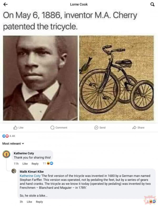 Czarny ukradł rower