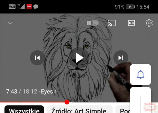 Znajoma przysłała mi zdjęcie, żebym narysował jej lwa-zaplaci.