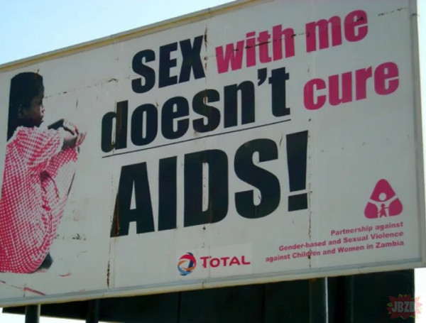 "Sex ze mną nie leczy AIDS"