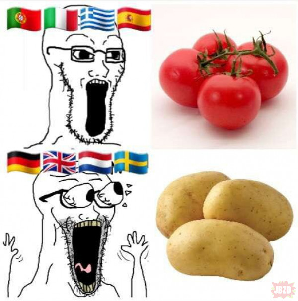 pomidor i ziemniak w europie