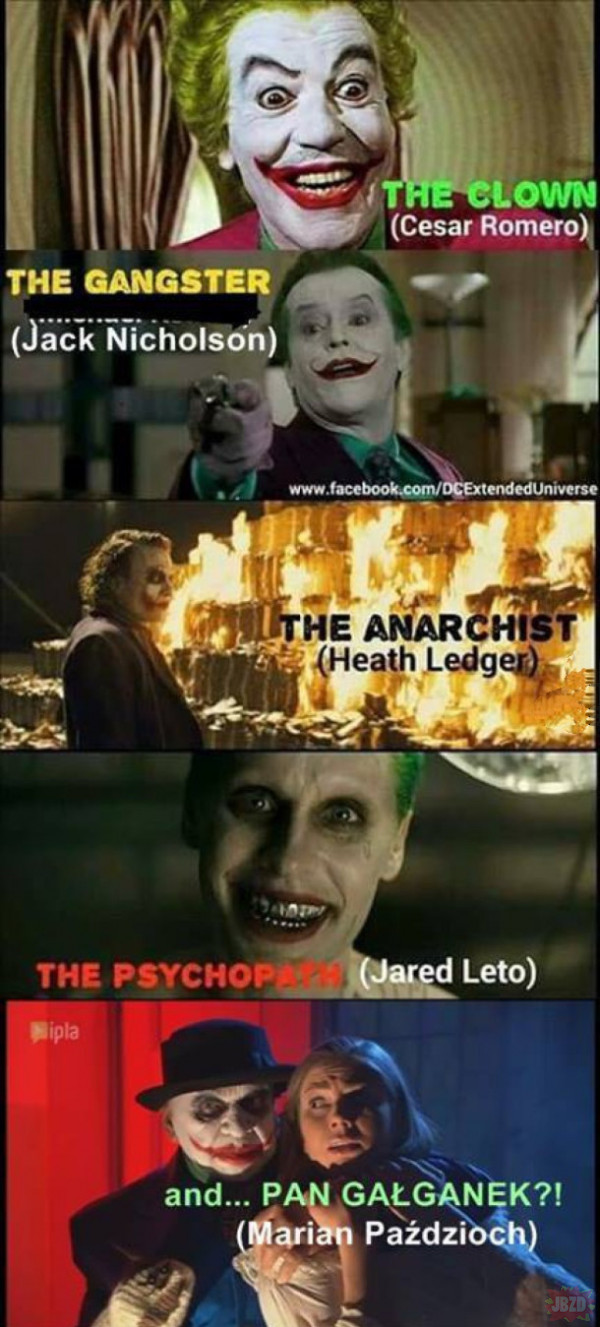 A jaki jest Twój ulubiony Joker?