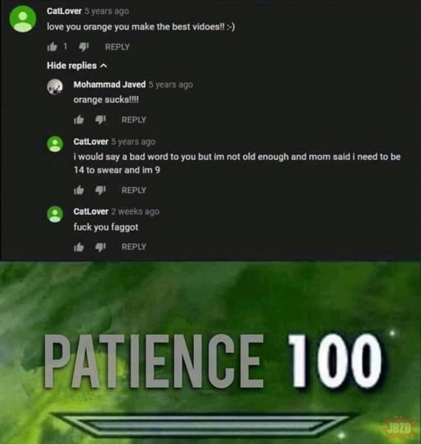 Patience is the key to victory