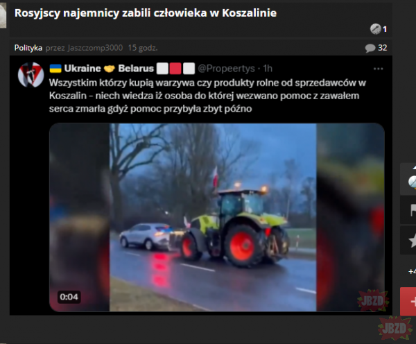 PrOpaganda.  Protest rolników nie opóźnił kartetki - oficjalna odpowiedź WSPR