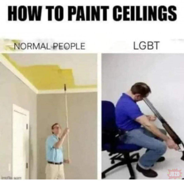 Jak pomalować sufit -  instrukcja w 2 wersjach