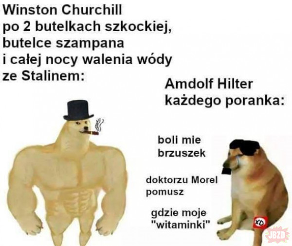 Winston Churchill vs Adolf Hitler
