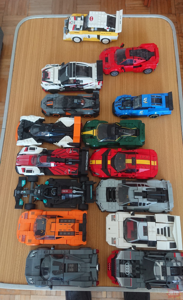 Moja kolekcja Lego Speed Champions