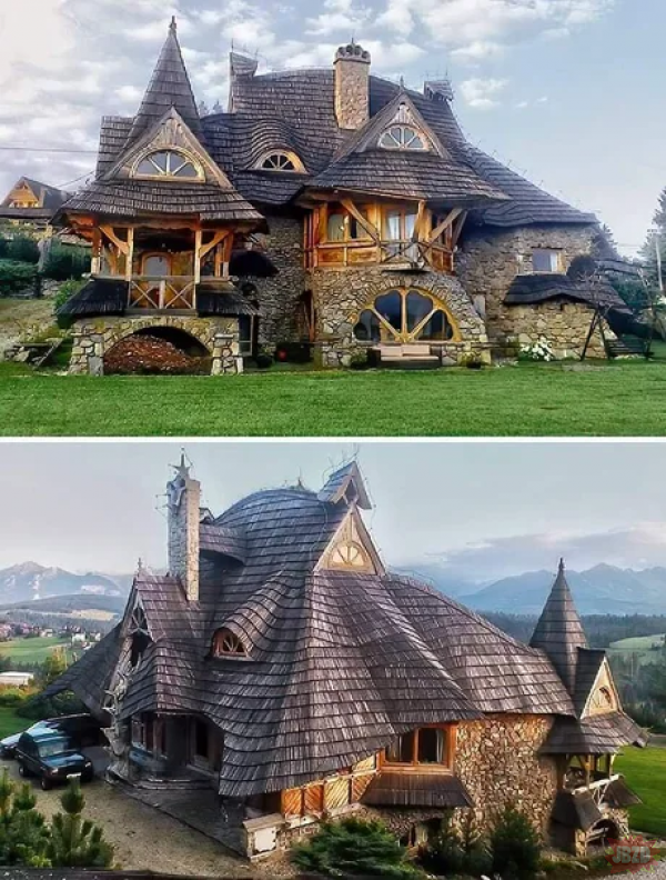 Drewniany domek, Tatry, Polska