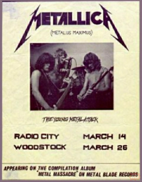 42 lata temu Metallica zagrała swój pierwszy koncert