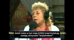 Była minister Izraela o triku holocaustu