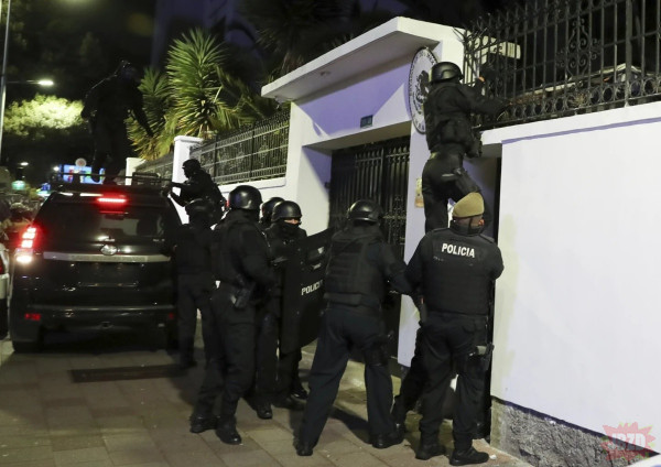 Meksyk zrywa stosunki dyplomatyczne z Ekwadorem