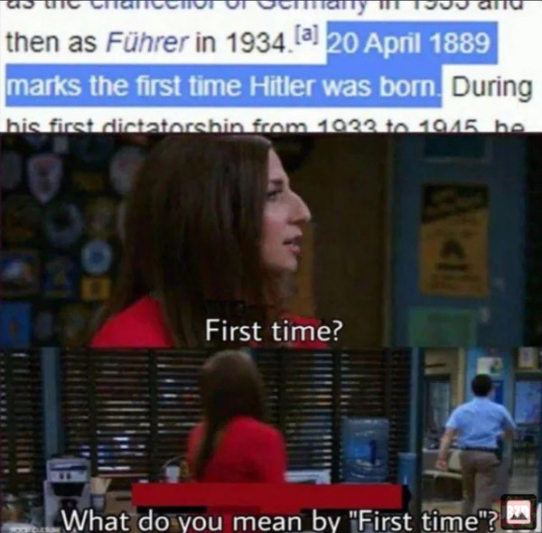 Pierwsze narodziny Hitlera