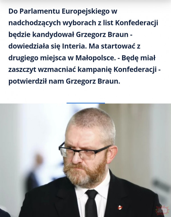 O Grzegorz Braun O Grzegorz Braun