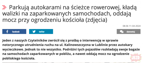 To niedobra o tym mówić, więc media nie mówią, brawo dla Lublin112.pl, że się odważyło