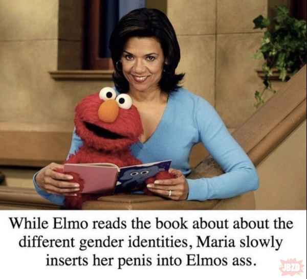 Elmo's ass