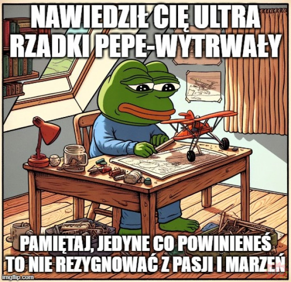 Nowy ultra rzadki Pepe