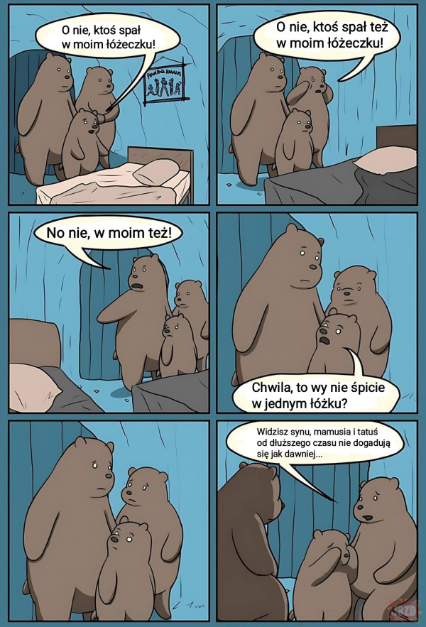 Trzy niedźwiadki