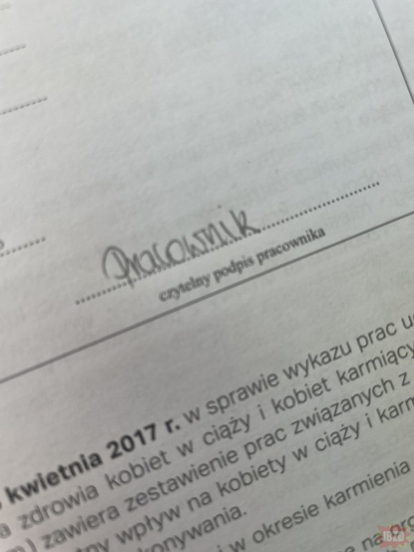 podpis