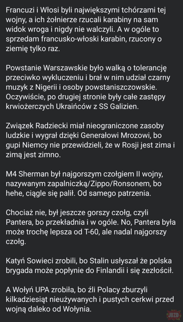 Ciekawostki o ww2